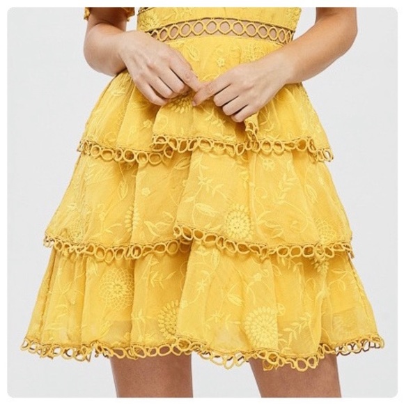 *ON BACK ORDER* Marianne Layered Ruffle Mini Dress - Picture 2 of 8
